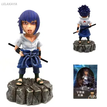 

16cm Naruto Shippuden Anime Uchiha Sasuke Sharingan Battle Damaged Ver Model PVC Collectible Action Figure Brinquedos New Doll