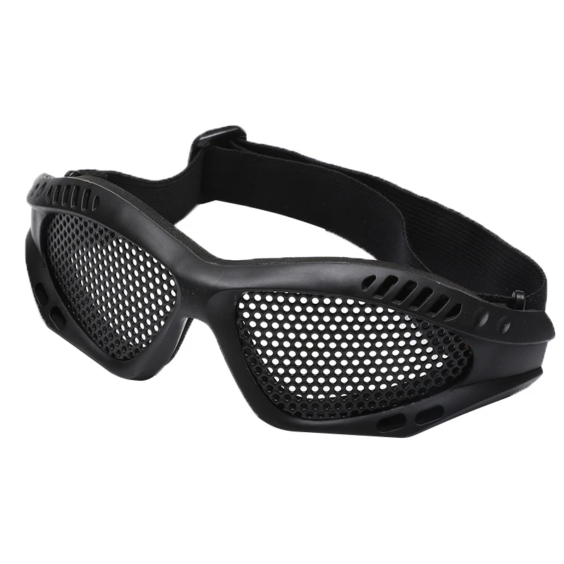 Eye Protective Safety Tactical Glasses Comfortable Anti Fog With Metal Mesh Shock Resistance Game Protector Goggles Outdoor