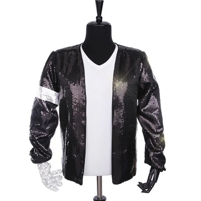 MJ Michael Jackson Billie Jean Suit Outfit Black Armband, 48% OFF