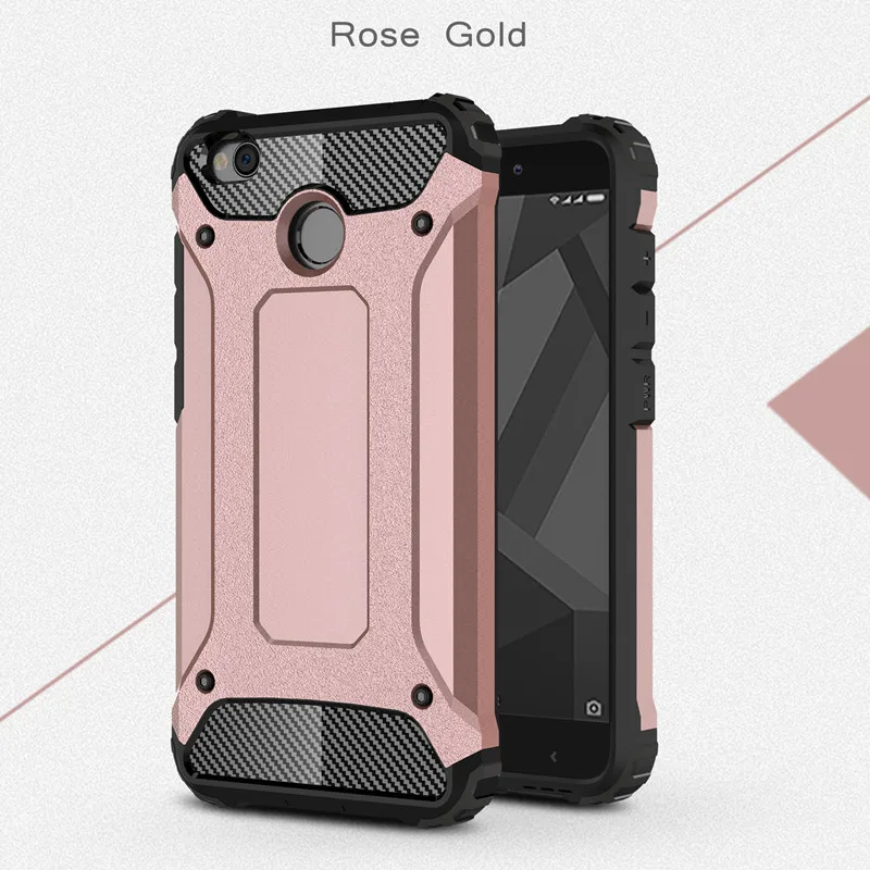 

For Xiaomi Redmi note4 3S 5X 4X 4A Mi5 Slim Armor Anti-Shock Silicone Rubber Hard PC Phone Case For Xiaomi Pocophone F1 Cover