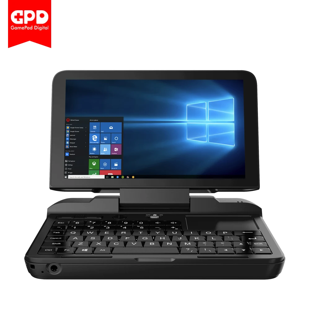 GPD MicroPC микро ПК 6 дюймов Intel Celeron N4100 Windows 10 Pro 8 Гб ram 128 ГБ rom карманный мини ноутбук ПК компьютер ноутбук