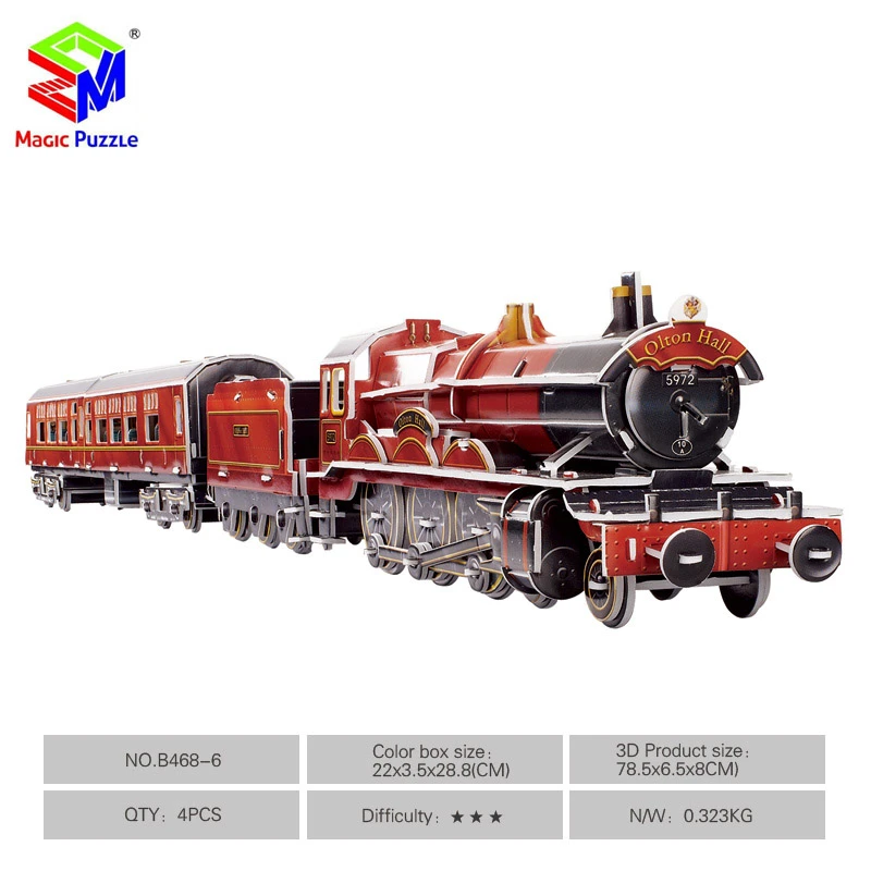 Magic Puzzle 3d Puzzle Diy Paper Train Subway Fidget Puzzle For Kids Children Adults Anti Stress Gifts Toys Educational Toys Puzzle Diy 3d Puzzlepuzzle 3d Aliexpress