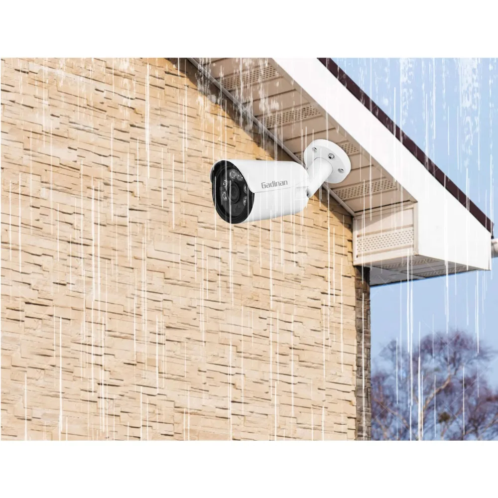 Система видеонаблюдения GADINAN 5 Мп HD 8 каналов AHD DVR шт. 2560 МП 1920 * камера безопасности