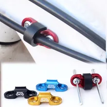 MUQZI Bicycle Frame Crossing Base Brake Variable Speed Line Tube Line Buckle Carbon Fiber Mountain Bike Fixed Gear Road Bike Hub crossing the date line
