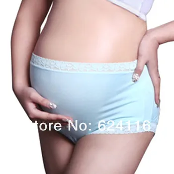 

N03 5pcs/lot Top Gift Fashion Modal Lace Fashion Pregnant Woman Gravida Soft Briefs Maternity Underwear