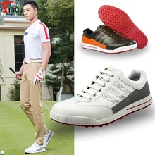 2018 New Arrival TTYGJ Man Golf Shoes Tenis Masculino Adulto Mens Golf Shoes Non Slip Men Sports Lightweight And Without Spikes ttygj golf shoes for girls shoes zapatos de mujer sneakers on a platform golf hombre golf shoes free shipping light