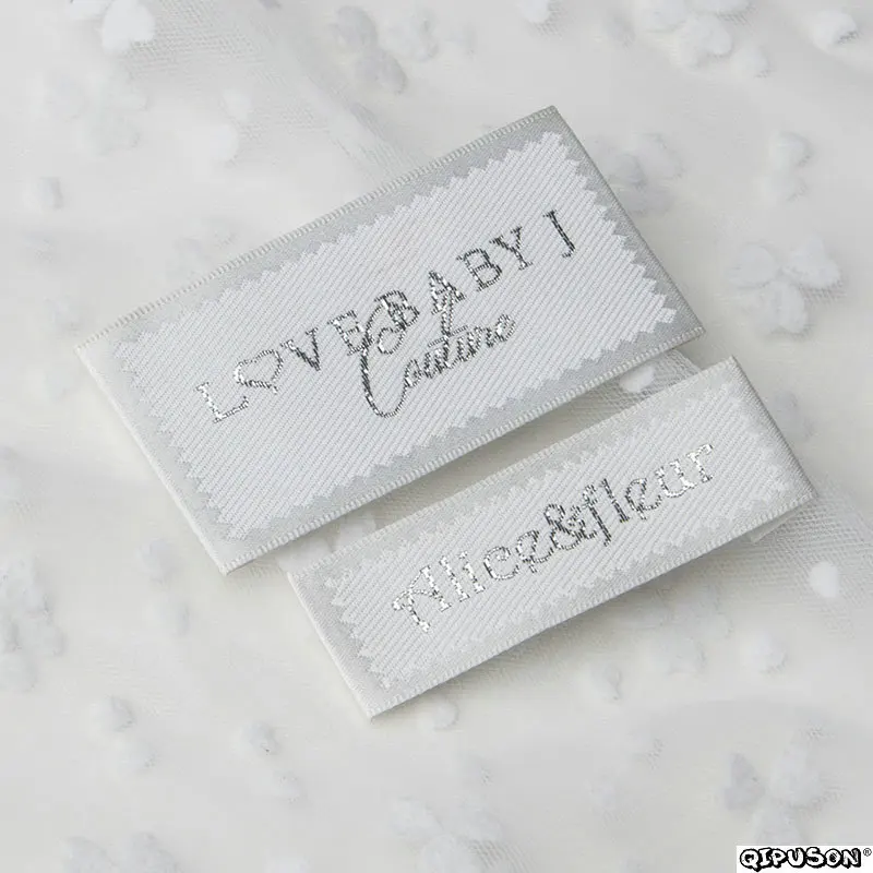 DH012 фирменные тканые этикетки с логотипом на заказ ярлыки для одежды | Дом и сад