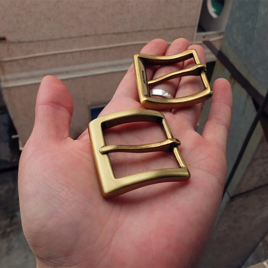 Buy DIY Johnleather Craft Business Style Solid Brass