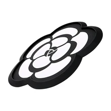 Противоскользящий коврик, украшение для автомобиля, ПВХ, Камелия, нескользящая накладка, авто аксессуары для HUD, gps, мобильный телефон, украшение для салона автомобиля, приборная панель