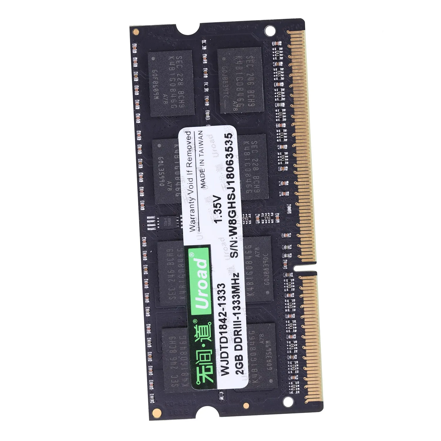 Ноутбук Uroad DDR3 1,2 V sodimm ОЗУ память ноутбука
