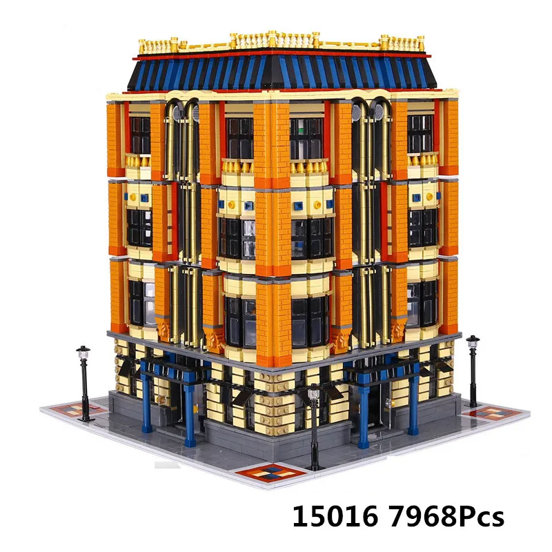 

New Lepin 7968Pcs 15016 Genuine MOC Series The Apple University Set Building Blocks Bricks Compatible LegoINGlys Educational Toy
