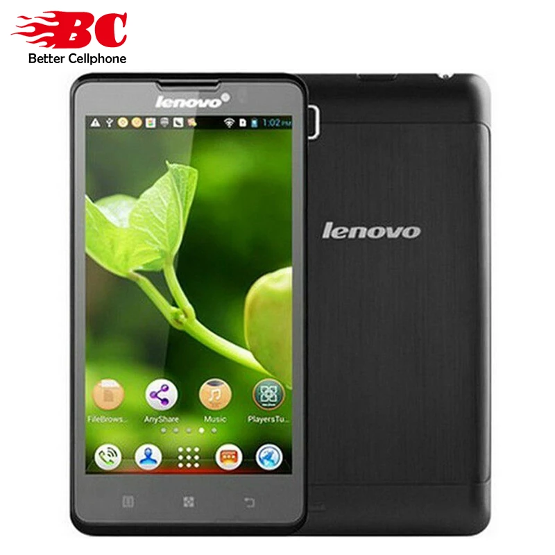 100 New Original Lenovo P780 5inch MTK6589 Quad Core 1 2GHz 8 0MP Bluetooth WIFI GPS