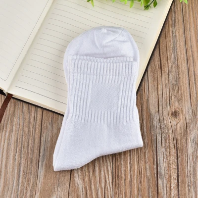Брендовые носки высокого качества 3 пар/лот распродажа мужские хлопковые носки осень Стиль 3 цвета повседневные носки из дышащей ткани мужские носки - Цвет: Белый