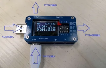 

Decoy dialing code typec PD3.0 2 QC3.0 AFC MTK fast charge protocol test aging PD