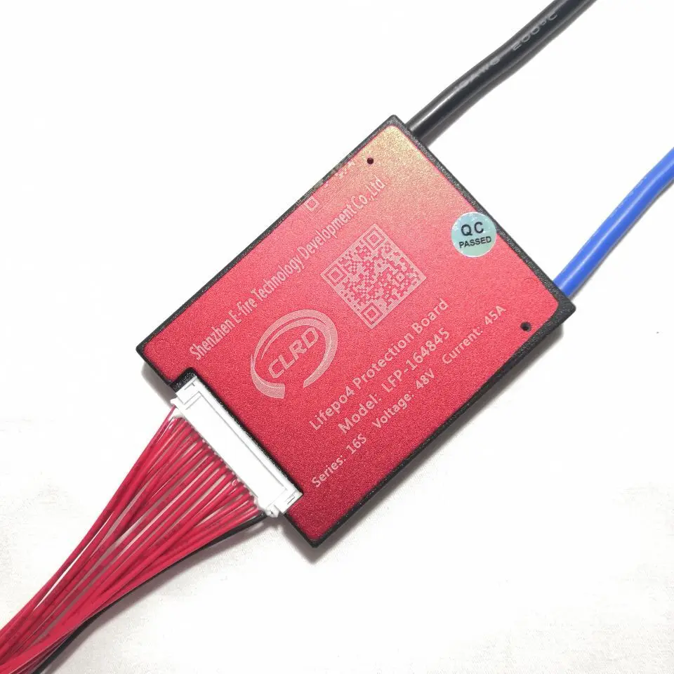  Ausgewogene 16 S 48 V 25A 35A 45A 60A BMS PCB PCM für LiFePO4 Batterie