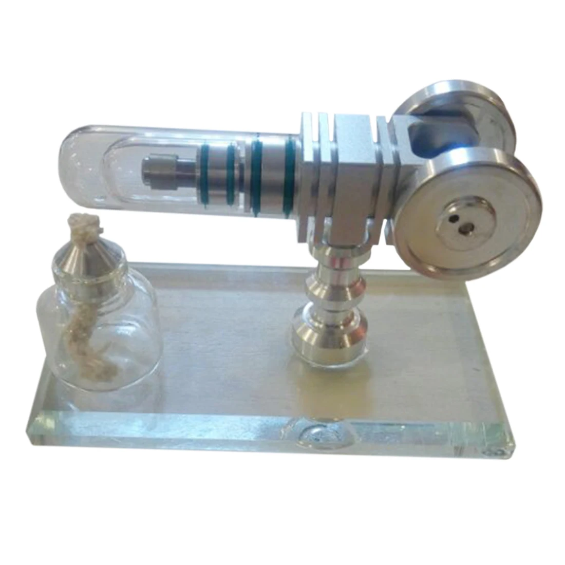 

Hot Sale Discovery Toys Mini Type Free-Piston Type High Speed Stirling Engine Model Education Toy Gift For Kids Children Adults