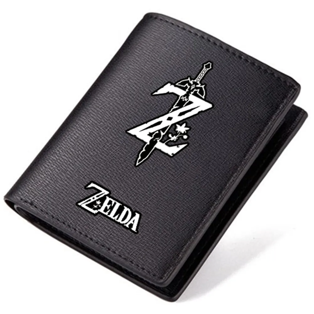 

The Legend of Zelda Wallet Cool Men Long Purse Breath of the Wild Wallets Boys Children Gifts