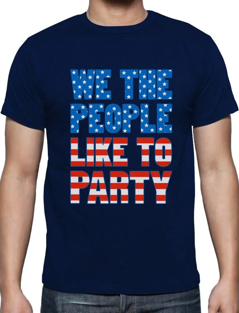 Details about   I Put The Riot In Patriotic Funny Independence Day Tee Round Neck 
