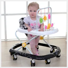 Детские ходунки с 8 колесами, многофункциональная машинка для катания на коньках с музыкальными игрушками, обувь для обучения ходьбе, помощник по ходьбе