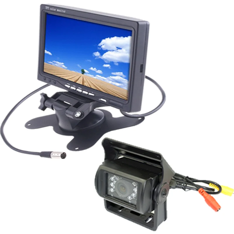 

Bus Truck RV 7" LCD Rear view Monitor+15m Wired IR Reverse Backup Camera