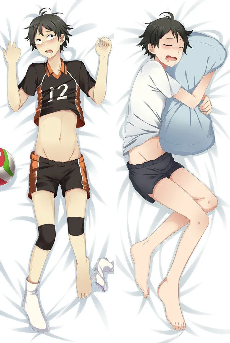 Japanese Anime Haikyuu! Yamaguchi Male BL Anime Pillow Case Cover Hugging Body dropshipping covers