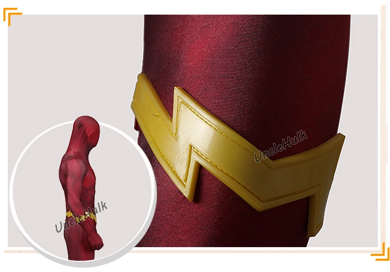 The-Flash-Zentai-Lycra-Rubber-Decoration-Cosplay-Costume-With-Hood-UncleHulk-23