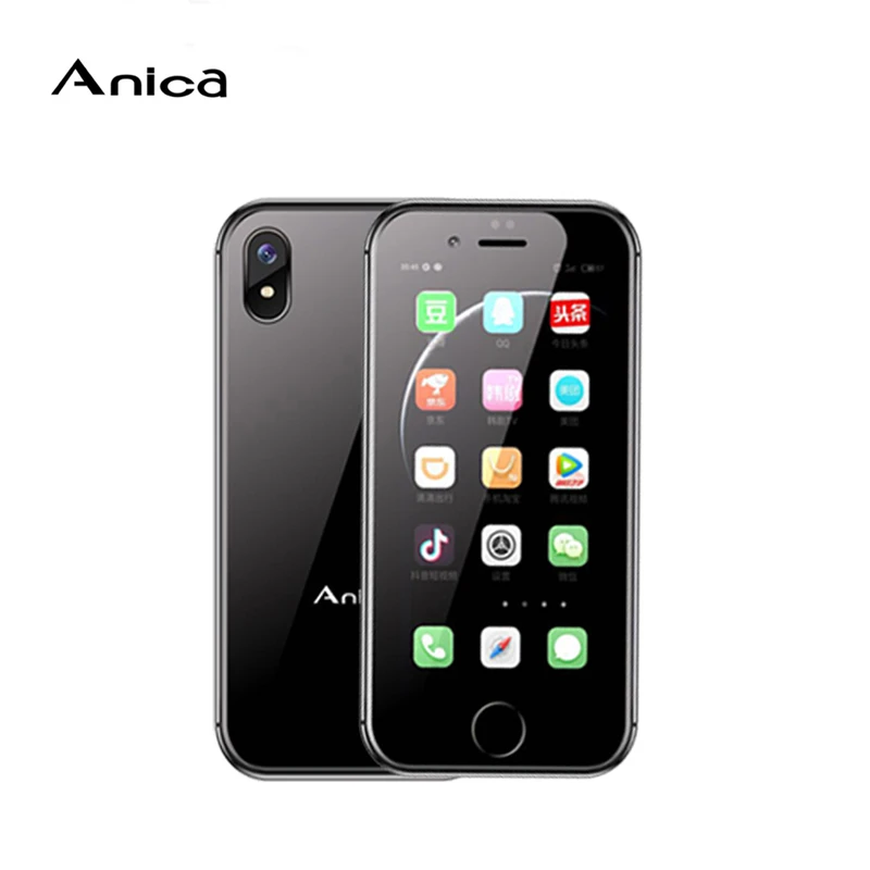 

Original Mini Smartphone Anica i8 2.45" Android 6.0 WCDMA 3G CellPhone WiFi GPS Speaker mobile phone Support Google Store