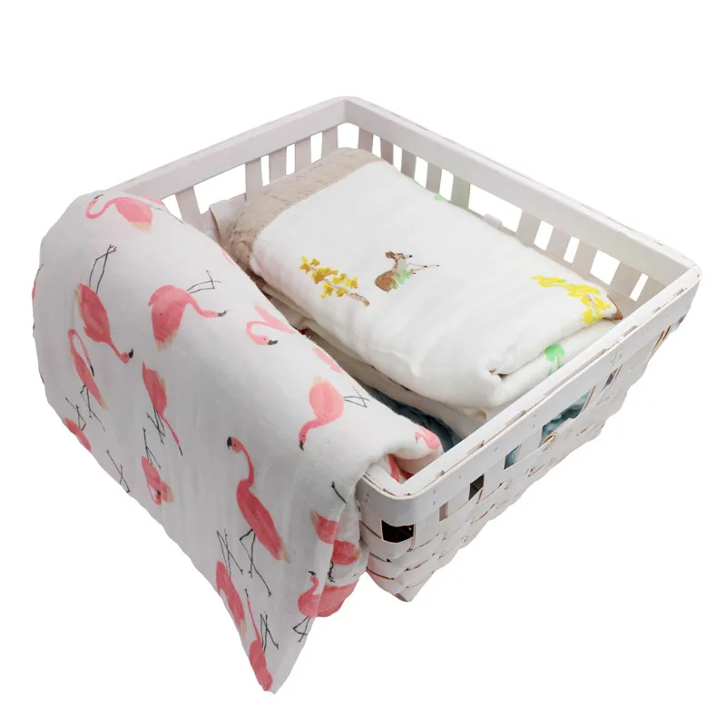 Baby Blankets Swaddle Baby Muslin Blanket Swaddle Cotton Soft Newborn Baby Bath Towel Swaddle Blankets MultiFunctions Muslin (1)