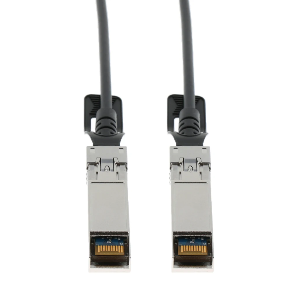 SFP+ to SFP+ Direct Attach Cable (SFF-8431 to SFF-8431), Passive, 10Gbps Ethernet Cooper Breakout Cable Splitter, 1 Meter