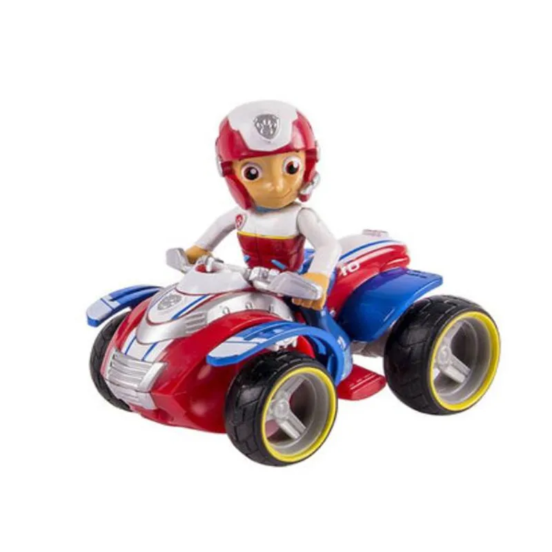 

Paw Patrol Dog Captain Ryder Patrol Car Patrulla Canina Action Figure Model Kids Toys For Children Best Gifts