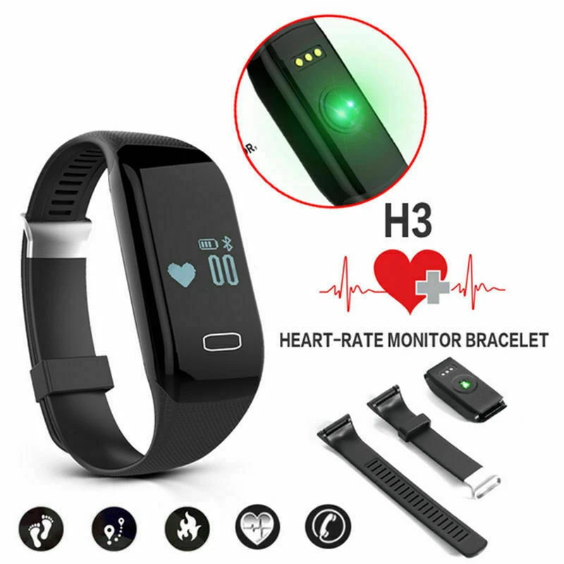 Smart Band Heart Rate Monitor Blood Pressure Measurement Fitness