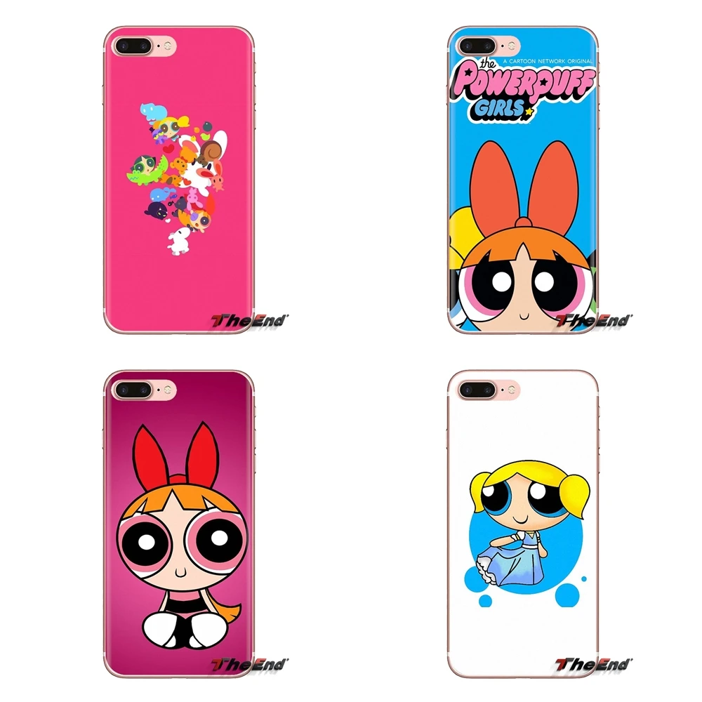 

blossom powerpuff girls For Xiaomi Redmi 4A S2 Note 3 3S 4 4X 5 Plus 6 7 6A Pro Pocophone F1 Transparent Soft Shell Covers