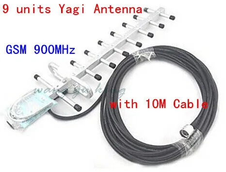 Полный комплект gsm-телефон с ЖК-дисплеем CDMA 850 МГц 850 МГц повторитель Усилитель сотового телефона Мобильный усилитель сигнала и антенна Yagi