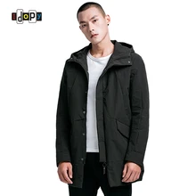 Idopy мужской Hi-street Хип-хоп тонкий мужской тонкий жакет Fit Hoody куртки ветровки Куртка в уличном стиле и пальто для мужчин
