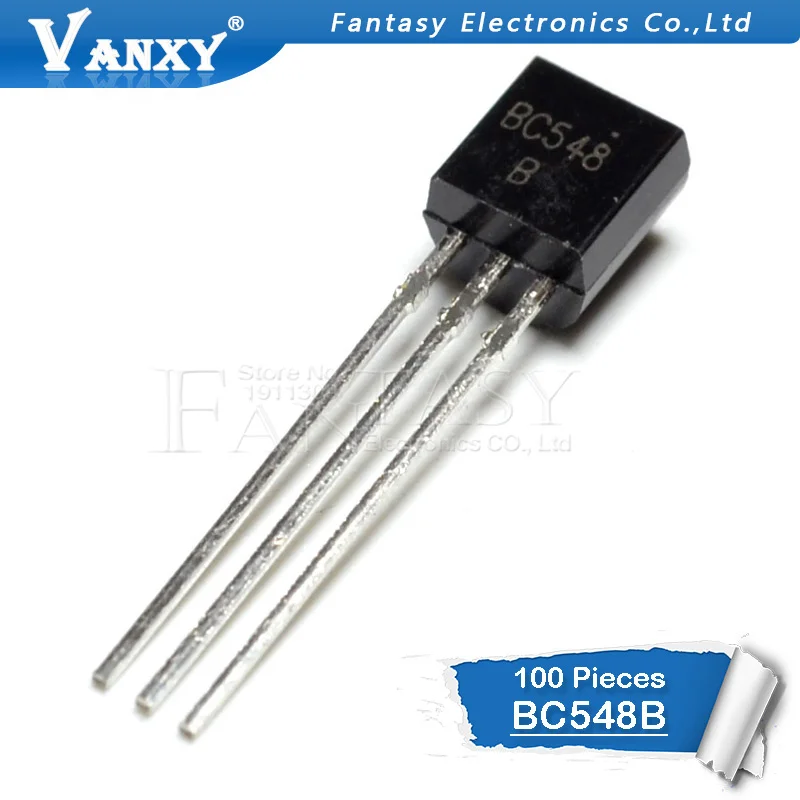 

100PCS BC548B TO-92 BC548 TO92 548B new triode transistor