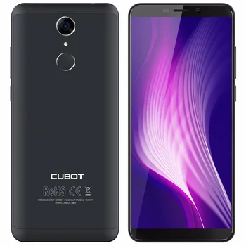 Cubot NOVA MT6739 Quad Core 18:9 Screen Smartphone Android 8.1 5.5 Inch Mobile Phone 3G RAM 16G ROM 2800mAh 13MP 4G Cell Phone