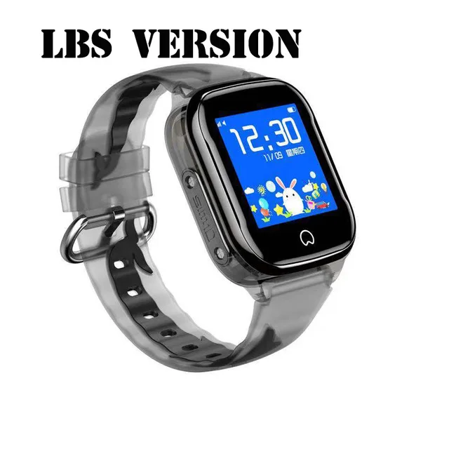 LBS Детские gps часы, умные часы K21, телефон, часы для sim-карты, новинка, спортивные, водонепроницаемые, SOS, сенсорный экран, умные часы для детей - Цвет: LBS