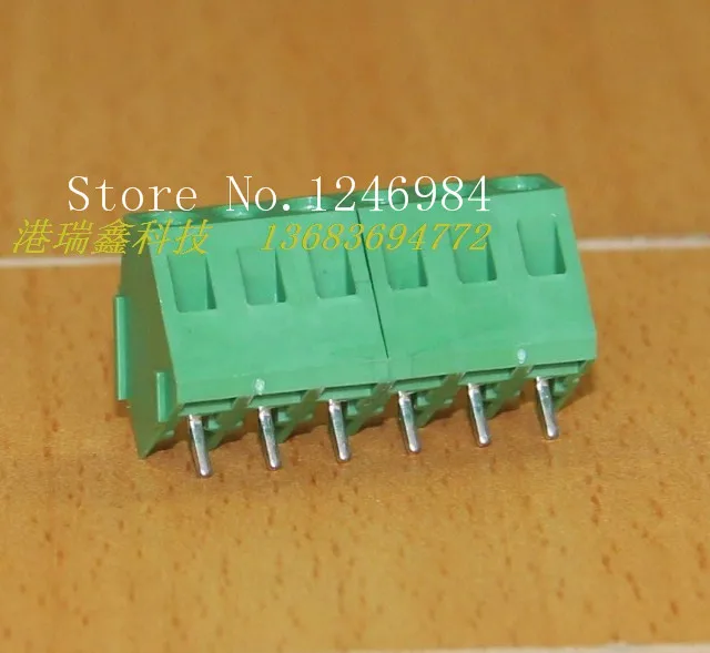 

[SA]DECA Taiwan Progressive Alliance pitch 5.08 Straight Leg 6 green terminal blocks MB322-508M6--50pcs/lot