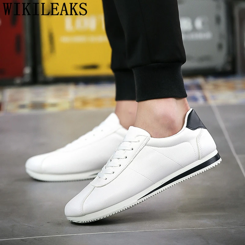 

luxury casual shoes men leather shoes men sports shoes white sneakers men shoes zapatos de hombre tenis masculino adulto Cortez