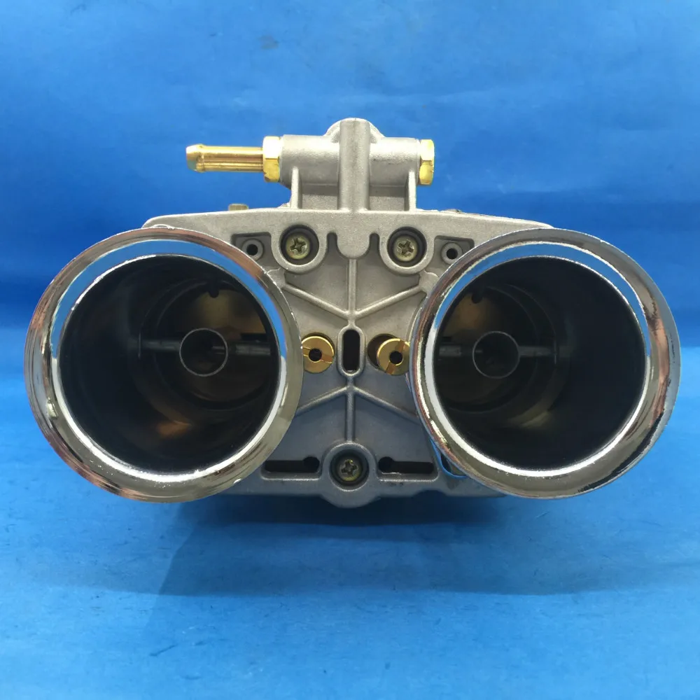 NEW 48 IDF 48IDF CARBURETTOR CARBY carburetor + air horns replacement for Solex Dellorto Weber EMPI CARBURETOR