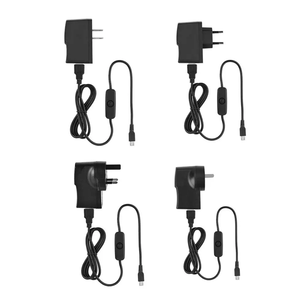 

5V 2.5A AC/DC Power Supply Adapter Switching Line for Raspberry Pi 3 US Plug Charger Adapter