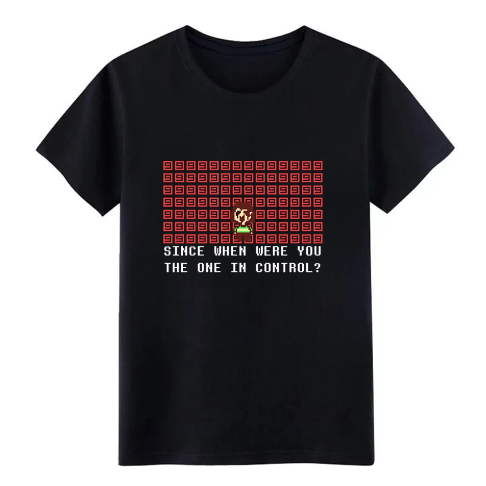 

chara undertale t shirt Character tee shirt O Neck Novelty Loose Breathable Spring Autumn Formal shirt