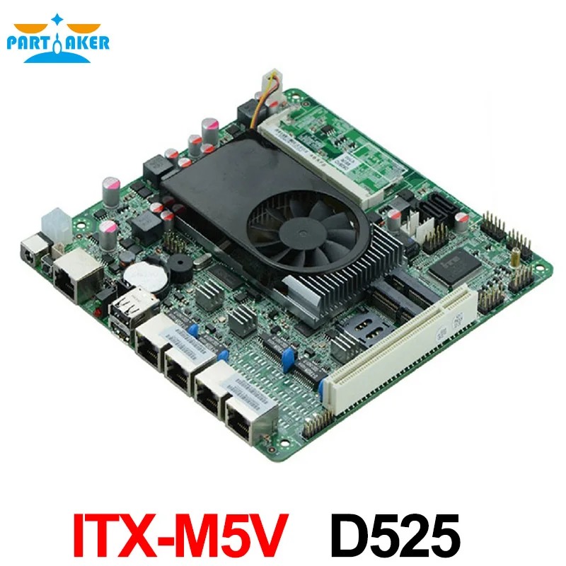 Best Price 12V DC power 4 lan ports 6 USB2.0 motherboard for network security firewall mainboard