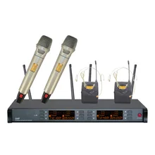 Почтовая упаковка R-841 Двухканальный беспроводной микрофон-динамик микрофон два микрофона