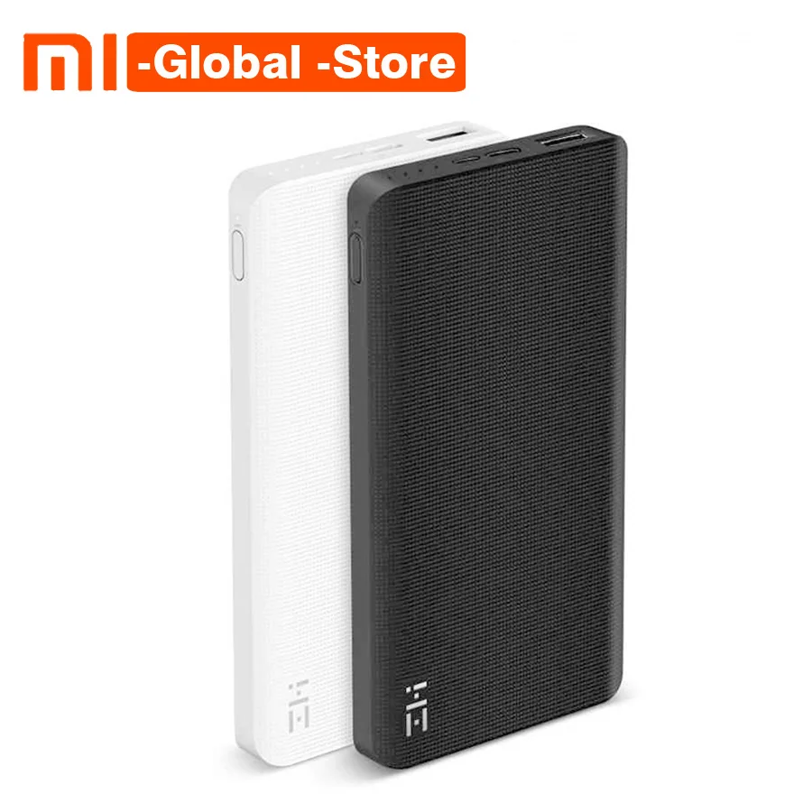 Оригинальный внешний аккумулятор Xiaomi ZMI 10000 мАч двусторонняя Быстрая зарядка 2 0 с
