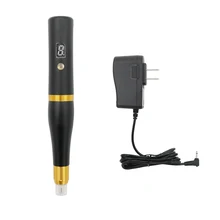 Беспроводная Перманентная машинка для макияжа, ручка для бровей, машина для татуировки, пистолет, источник питания, ручка для татуировки с иглами