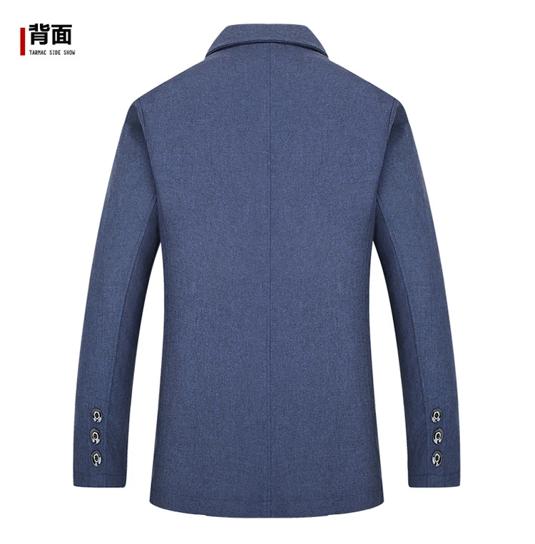 Размер 8XL 7XL 6XL мужской брендовый Костюм Куртка Блейзер весна осень модный Свободный Мужской костюм деловые мужские пиджаки