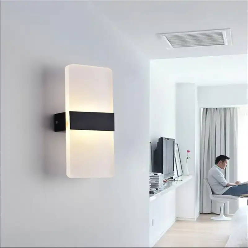 Detail Feedback Questions About Led Acrylic Wall Lamp Mounted Led Acrylic Wall Lamp Mounted Bedroom Lights Decorative Living Room Stair Corridor Sconce