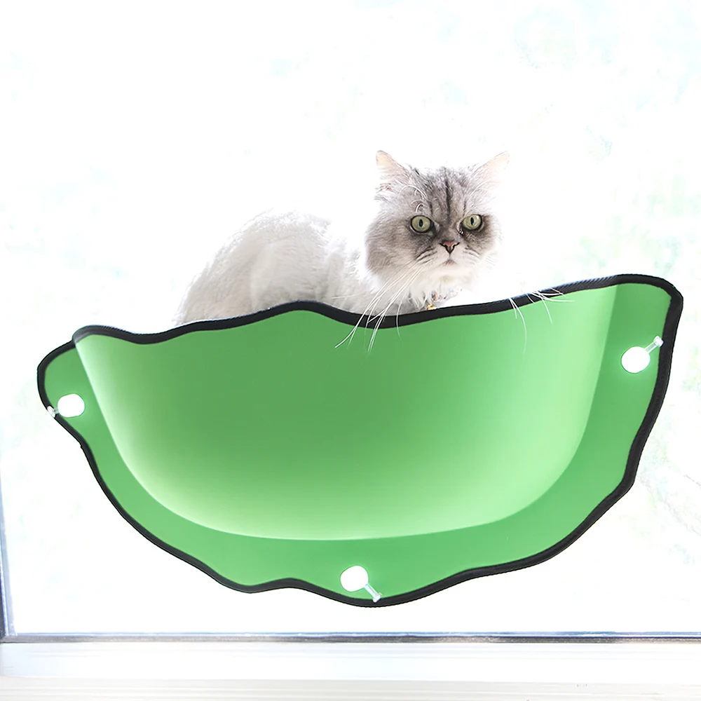 22lbs Pet Hammock Window Perch Cat Hammock Bed Mount Window Pod Lounger Suction Cups Warm Bed For Cat Rest House Soft Cage