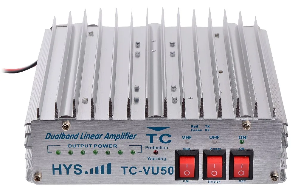 Ham 136-174&400-480MHz VHF UHF Dual band Portable radio Amplifier Professional car vehical Power Amplifier TC-VU50 (5)